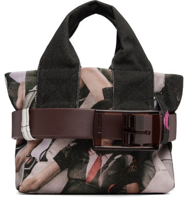 Голяма пазарска чанта Ottolinger Ottolinger Mini Belted Tote Многоцветен | 126-902428-01, 0