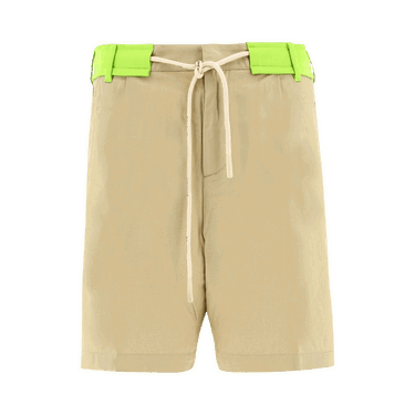 Къси панталони Palm Angels Track Belt Shorts Бежово | PMCB041S22FAB0016159, 0