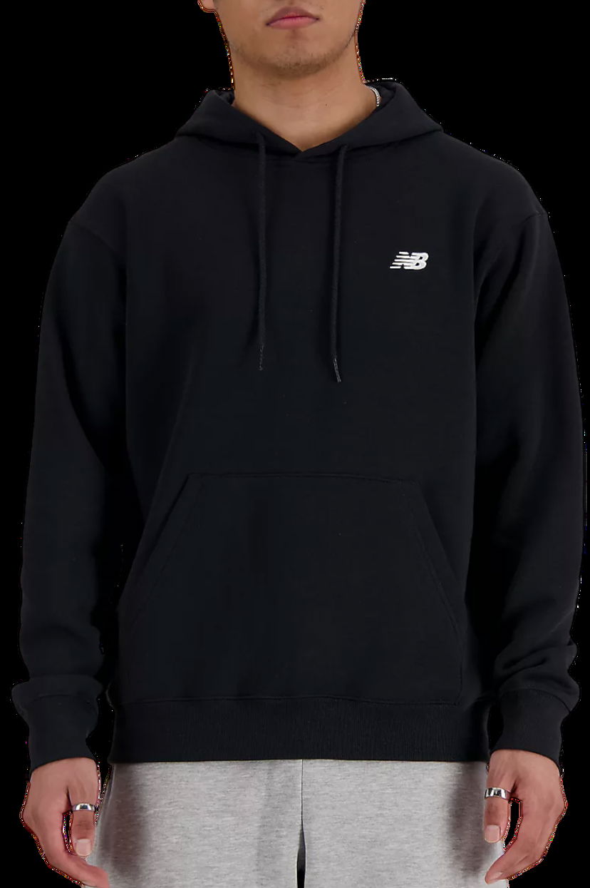 Суитчър New Balance Essentials Fleece Hoodie Черно | mt41511-bk