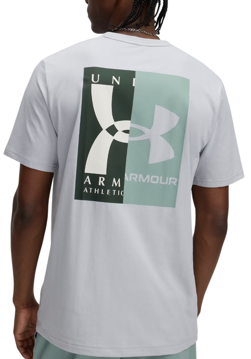 Тениска Under Armour 60/40S EVOL Logo Short Sleeve T-Shirt Сиво | 1390165-011, 1