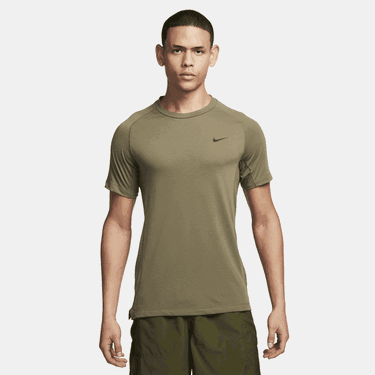 Тениска Nike fitness Flex Rep Dri-FIT Кафяво | FN2979-222, 0