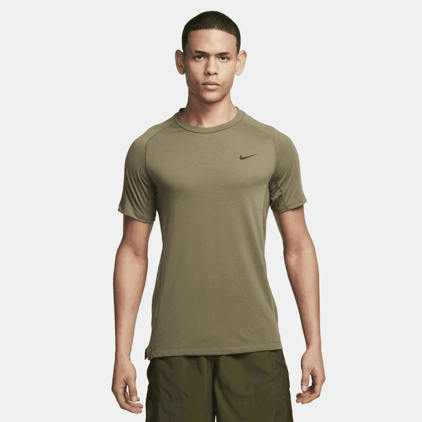 Тениска Nike fitness Flex Rep Dri-FIT Кафяво | FN2979-222