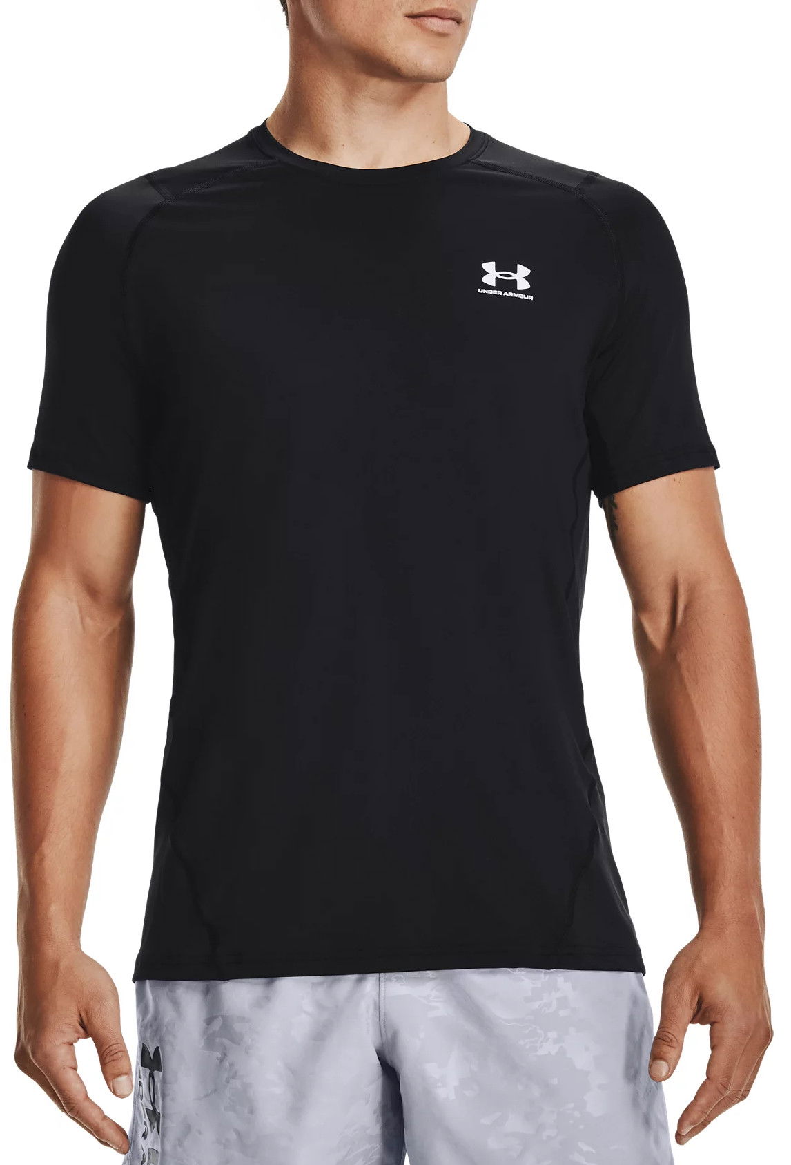 Тениска Under Armour T-shirt HeatGear Черно | 1361683-001, 0
