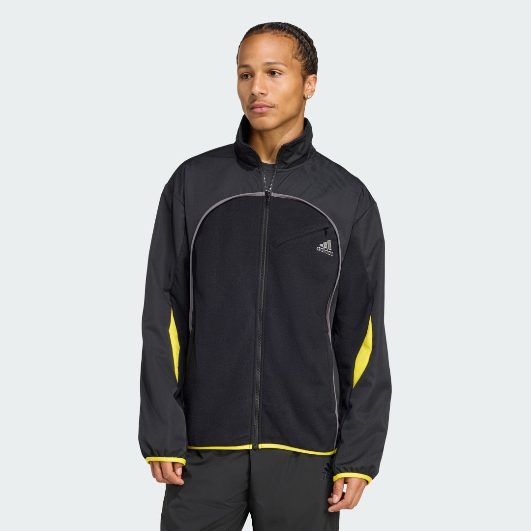 Яке adidas Performance Polarfleece Full-Zip Jacket Черно | JX7767, 0