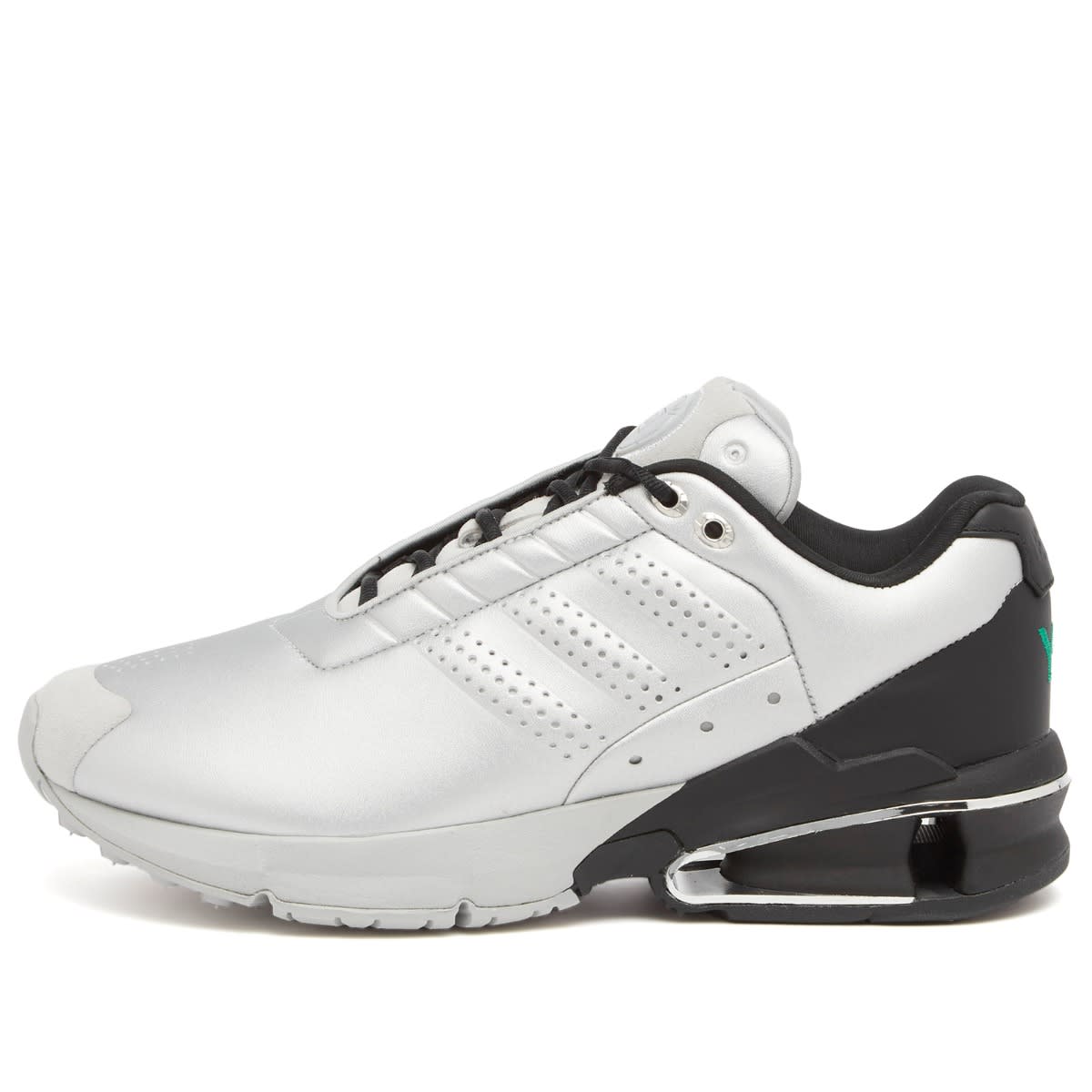 Кецове и обувки Y-3 END. x A3 Control Sneaker in Black/Metallic Silver/Court Green Металик | JP8806, 0