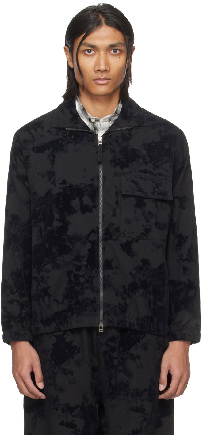 Ветровка Universal Works Universal Works K Track Jacket Черно | P2910, 0