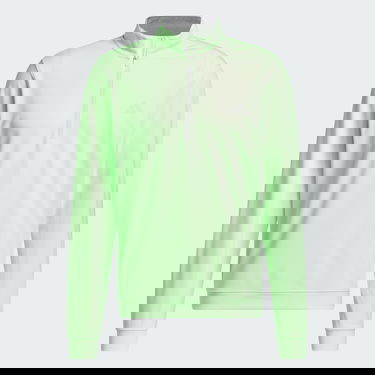 Суитчър adidas Performance Elevated 1/4 Zip Sweatshirt Зелено | IU4489, 4