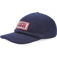 Шапка с козирка Gucci Patch Baseball Cap Тъмно синьо | 757903-4HA4T-4068, 2