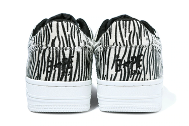 Кецове и обувки BAPE Bape Sta Low "Zebra" Черно | 1G30191005, 2