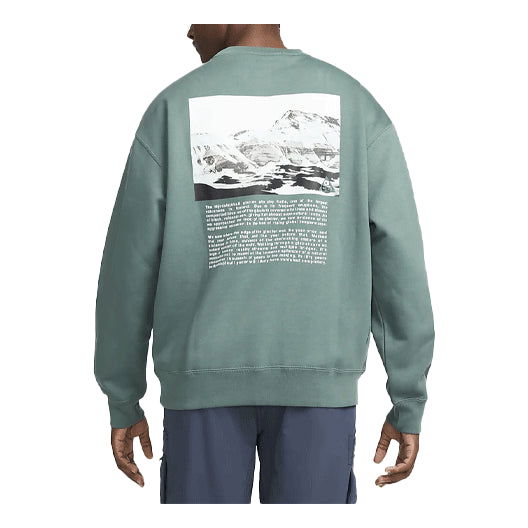 Суитчър Nike ACG ACG Logo Fleece Sweatshirt Зелено | DJ1591-384