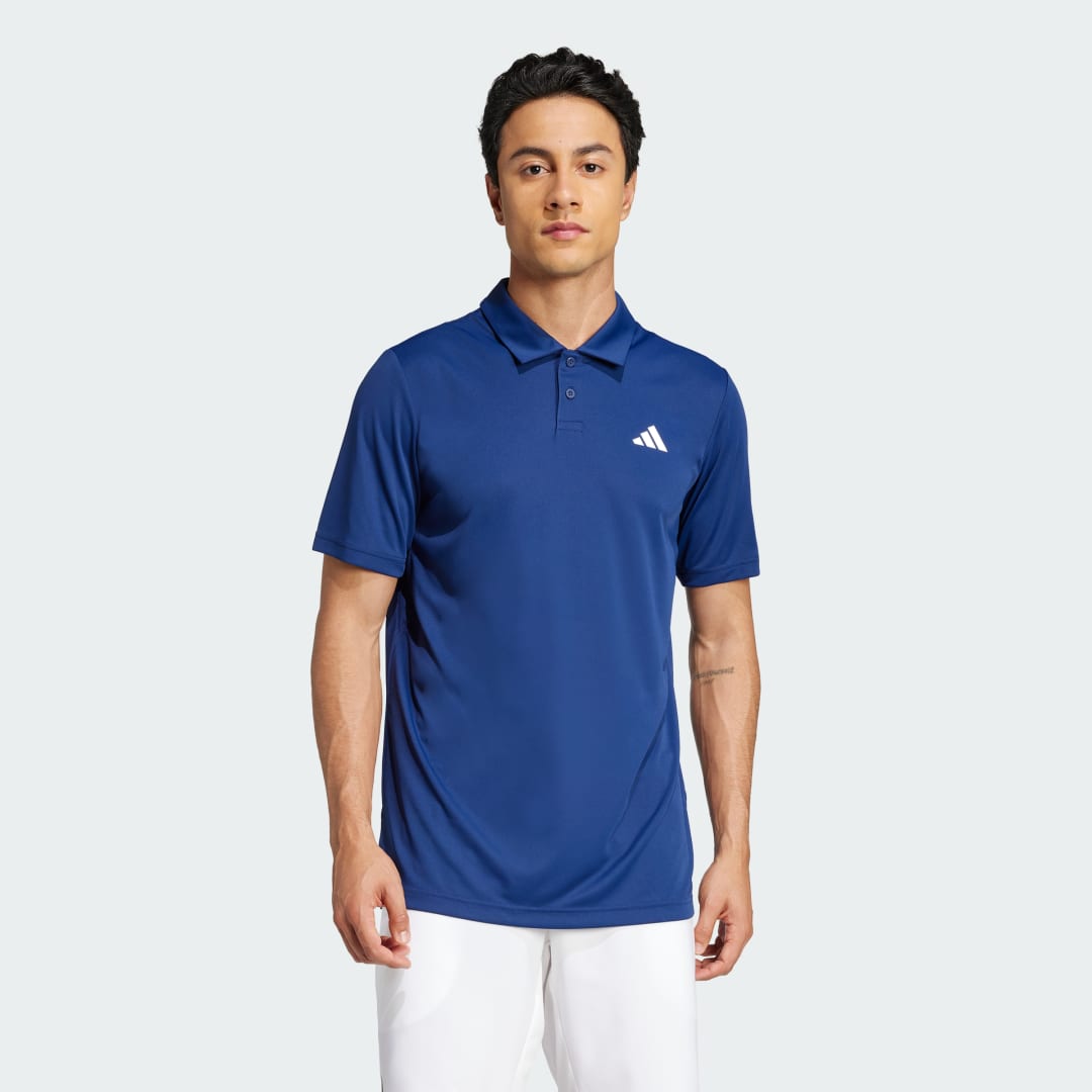 Поло тениска adidas Performance Club Tennis Polo Shirt Синьо | JF8507, 0