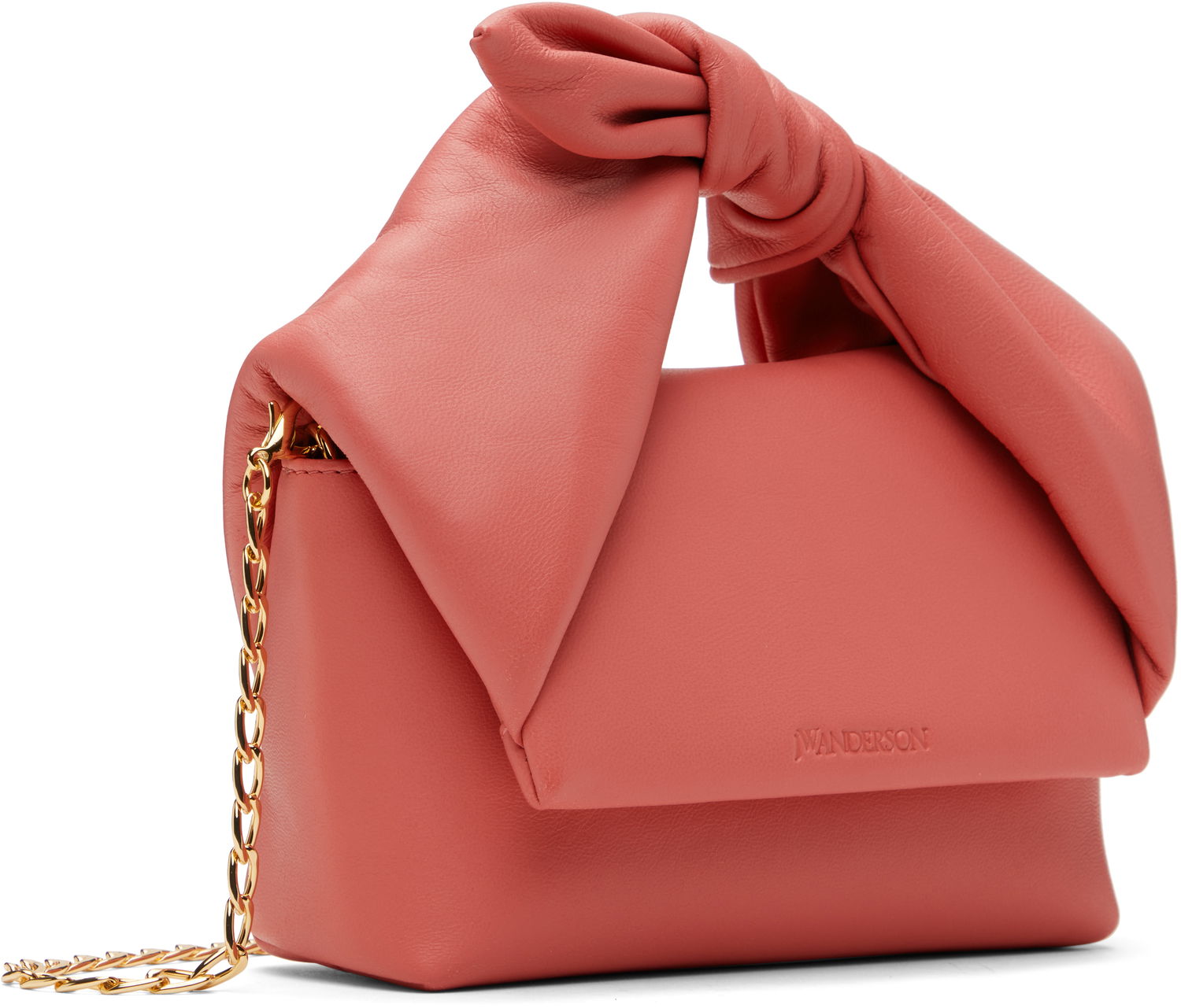 Дамска чанта JW Anderson JW Anderson Small Bow Twister Bag Розово | HB0698-LA0355, 1