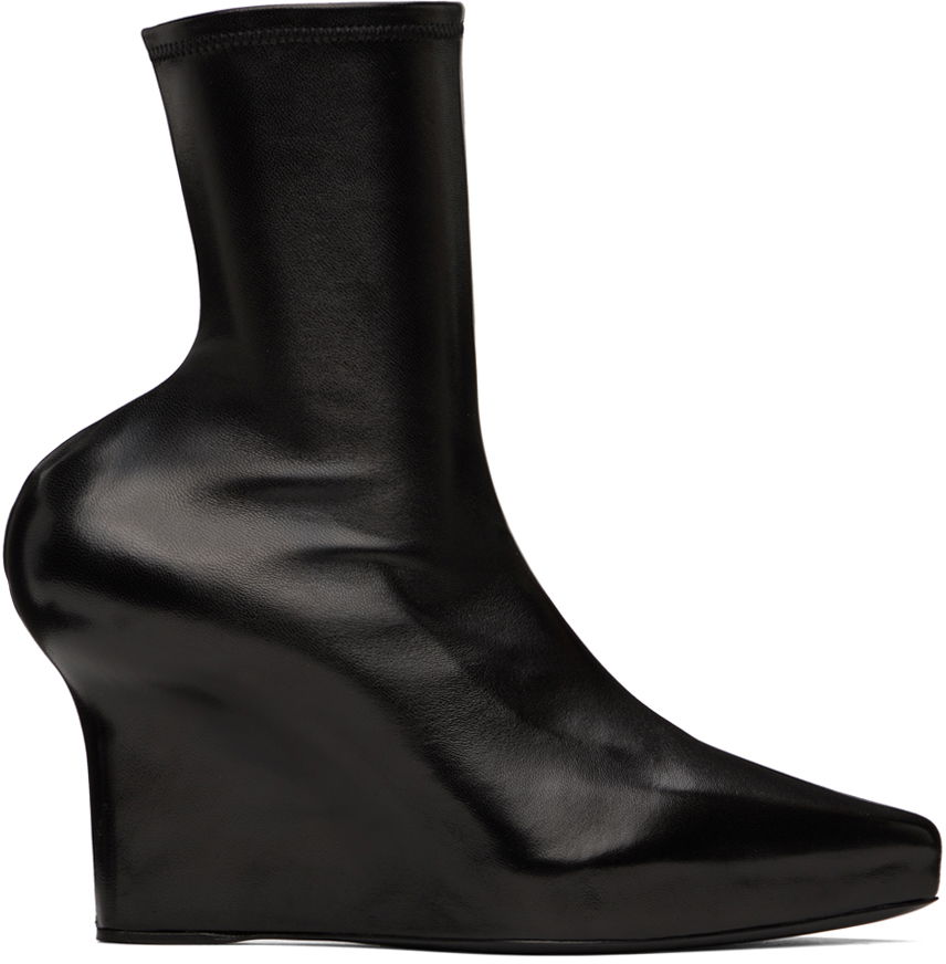 Кецове и обувки Givenchy Givenchy Wedge Ankle Boots Черно | BE603YE1J5001, 0