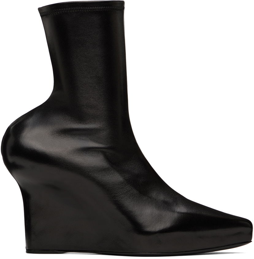 Кецове и обувки Givenchy Givenchy Wedge Ankle Boots Черно | BE603YE1J5001