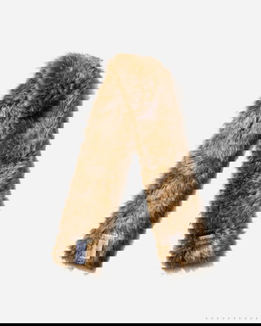 Шал Maison Margiela Faux Fur Scarf Кафяво | SH0TE0001 001F, 0