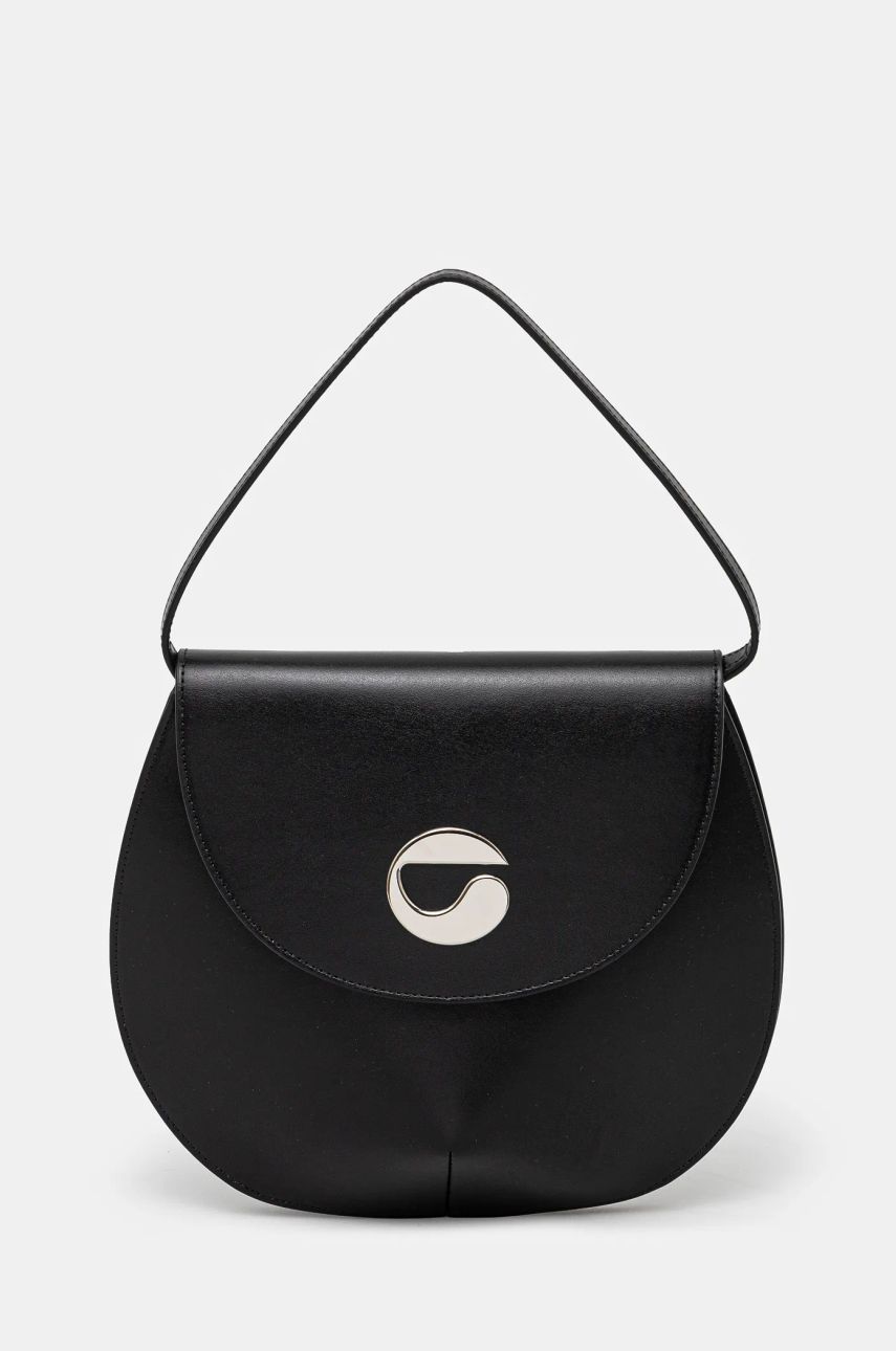 Дамска чанта Coperni Coperni U.F.O. Leather Handbag Черно | COPBA34405, 0