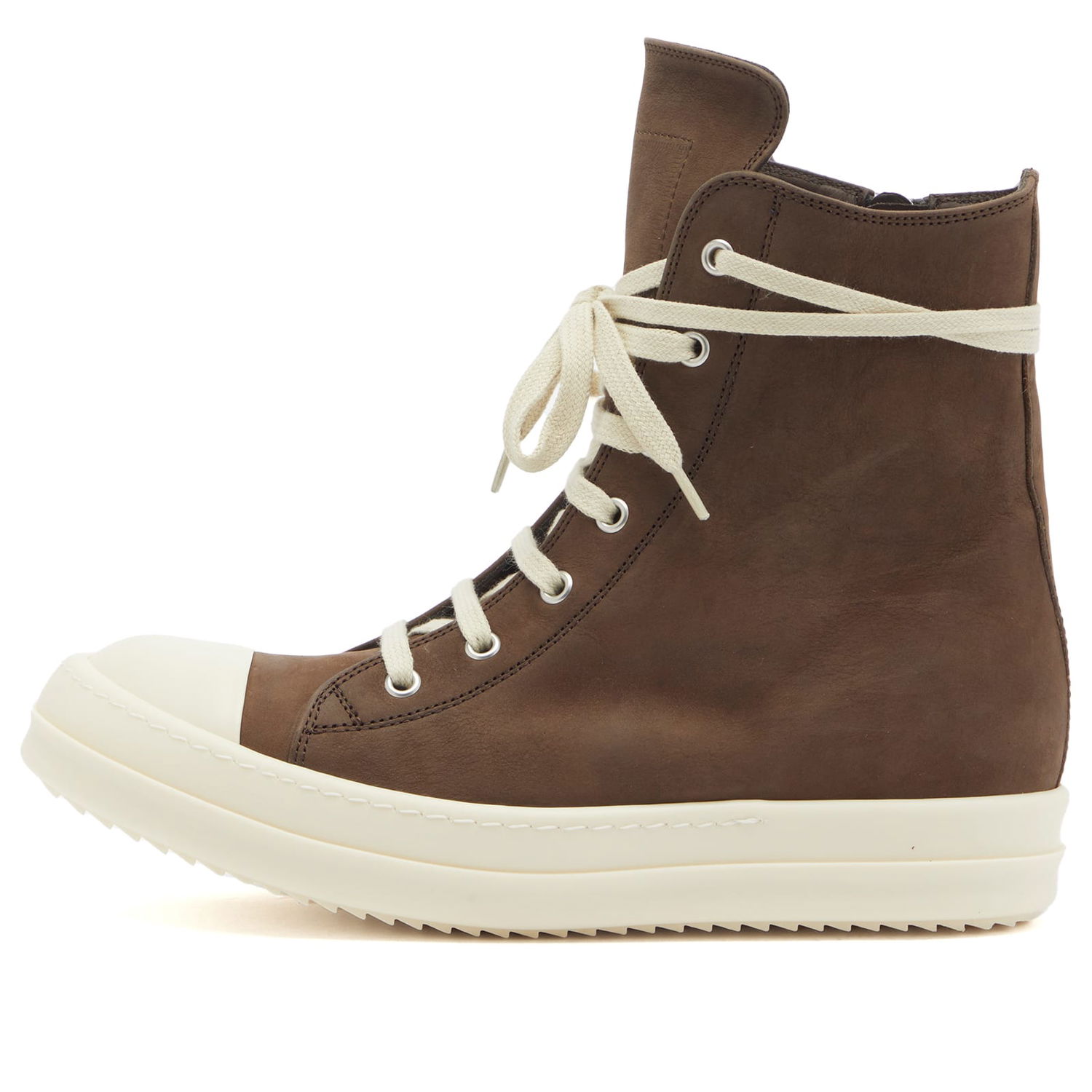Кецове и обувки Rick Owens Hi Top Кафяво | RP02D3890-7411, 0