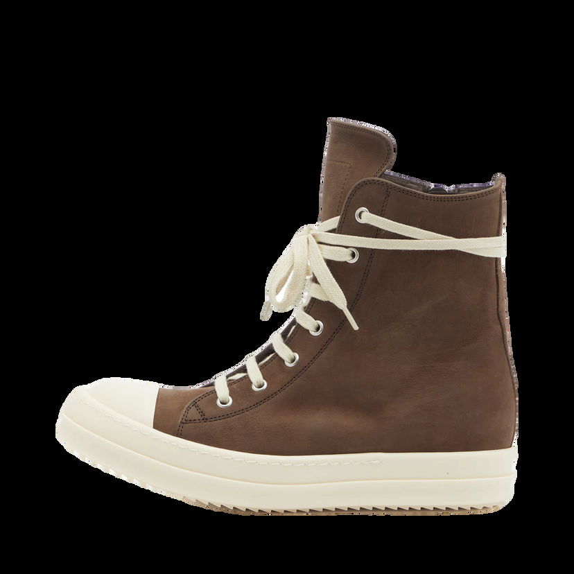 Кецове и обувки Rick Owens Hi Top Кафяво | RP02D3890-7411