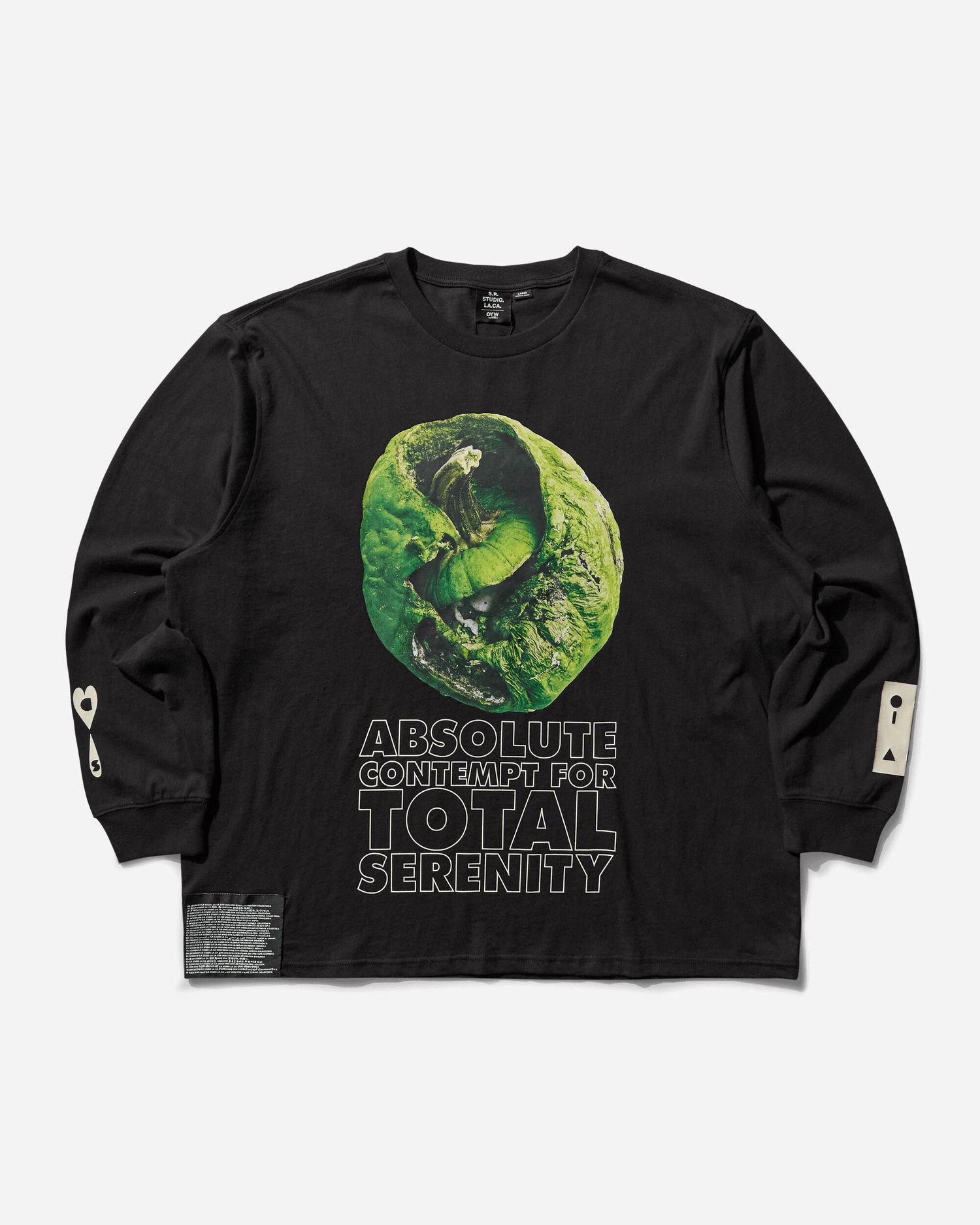Тениска Vans S.R. STUDIO LA.CA. Long Sleeve T-Shirt with Graphic Print Черно | VN000KBGBLK1, 1