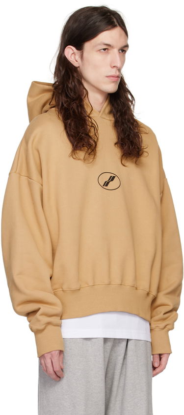Суитчър We11done Center Basic Hoodie Бежово | WD-TH3-22-850-U-BG, 1