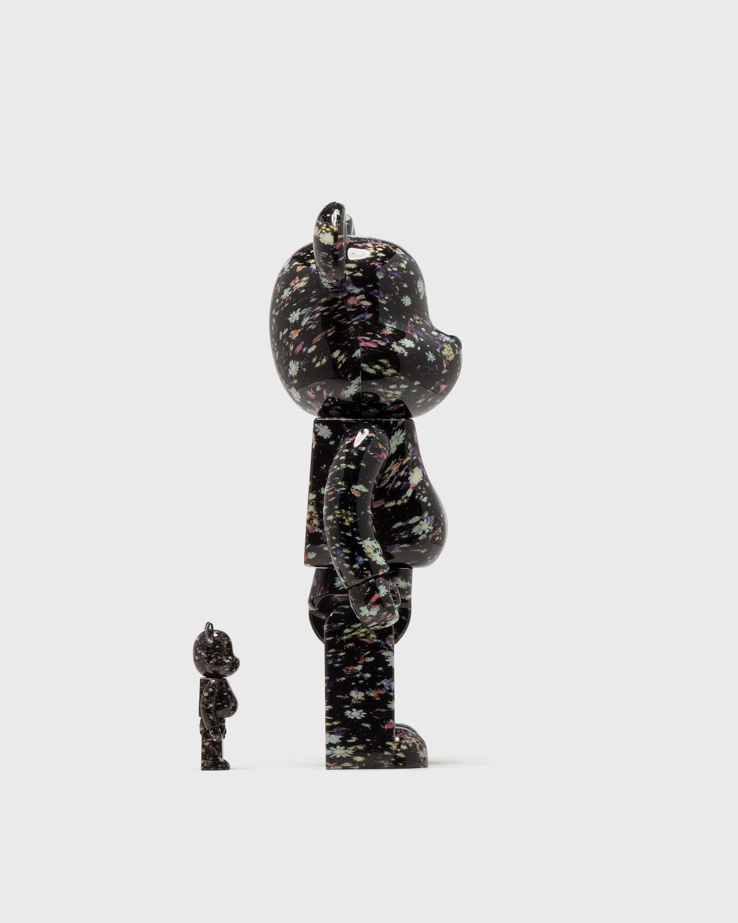 Колекционерско Medicom Toy ANEVER BLACK 100% & 400% BE@RBRICK Set Черно | MED1164, 1