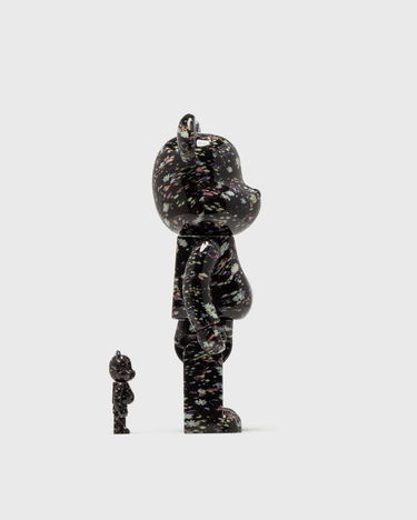 Колекционерско Medicom Toy ANEVER BLACK 100% & 400% BE@RBRICK Set Черно | MED1164, 1