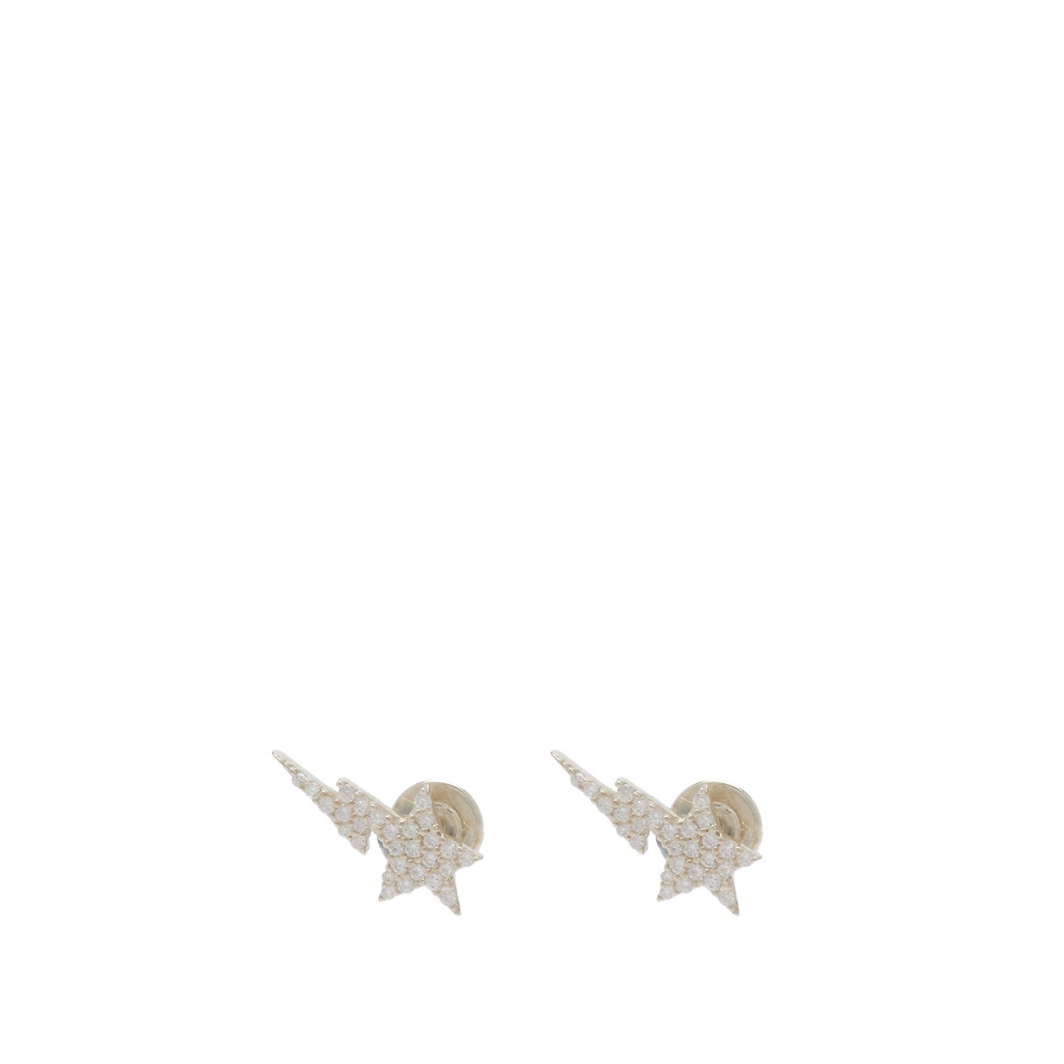 Обеци BAPE A Bathing Ape Sta Earrings Металик | 001GDK301007M-SLV, 0