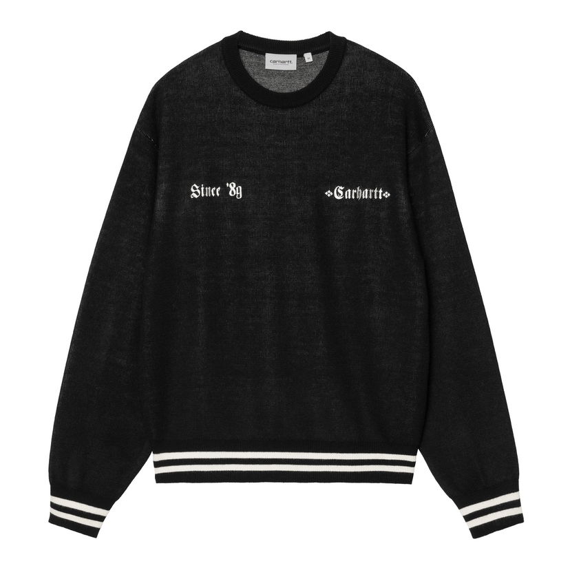 Пуловер Carhartt WIP Greatest Hits Black Sweater Черно | I034389_9