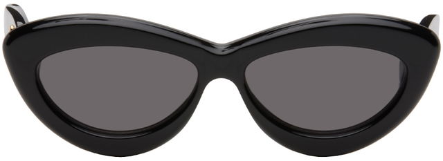 Black Cat-Eye Sunglasses