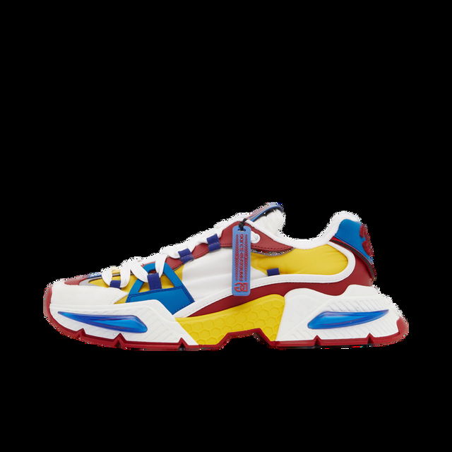 Multicolor Mixed-Material Airmaster Sneakers