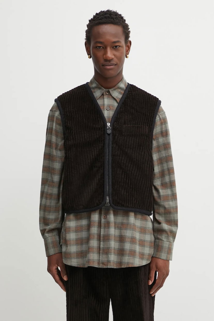 Жилетка OUR LEGACY Our Legacy Corduroy Vest Черно | M4251TP