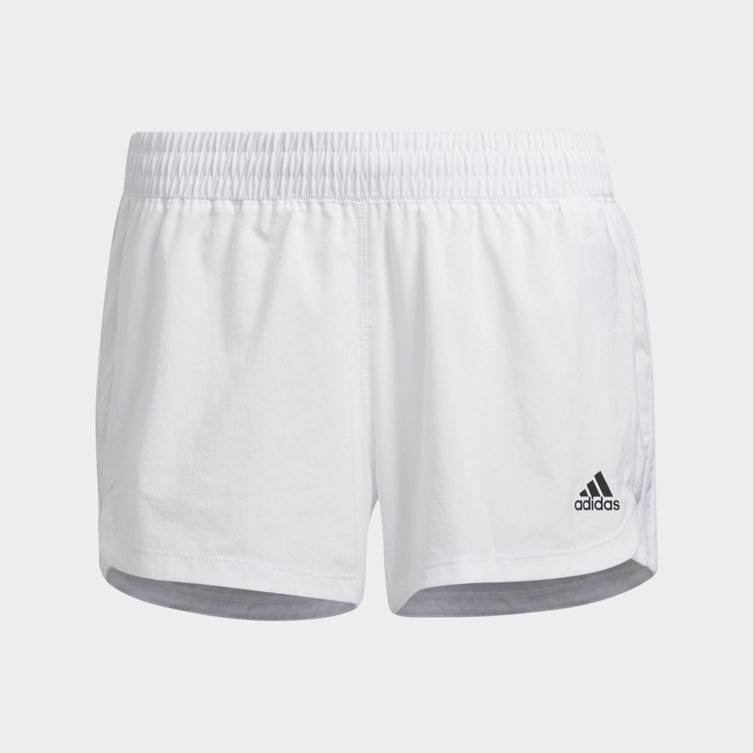 Къси панталони adidas Performance Pacer 3-Stripes Woven Бяло | GQ5074, 1