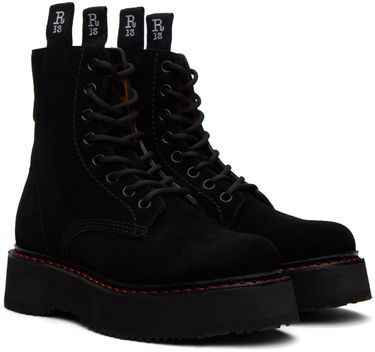 Облекло R13 R13 Single Stack Suede Boots Черно | R13WS025-S096C, 3