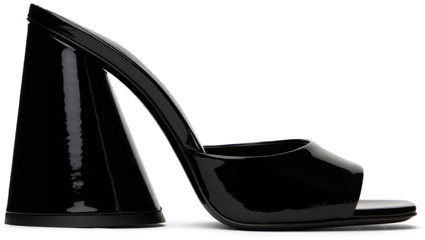 Аксесоари The Attico Attico Luz Heeled Mules Черно | 236WS502 L002, 0