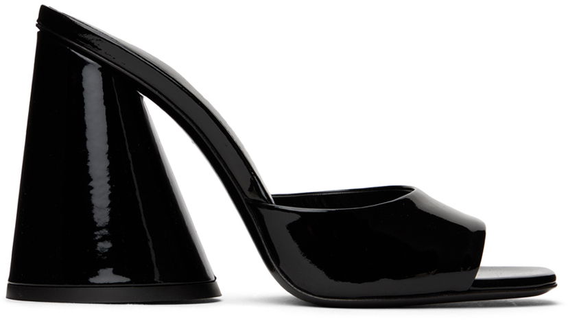 Аксесоари The Attico Attico Luz Heeled Mules Черно | 236WS502 L002