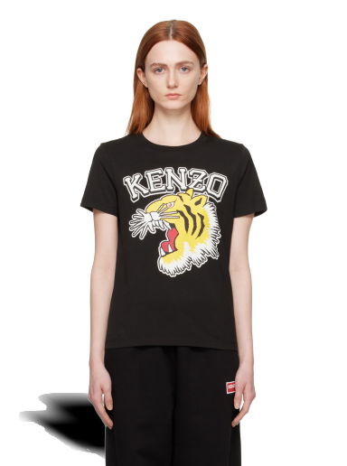 Тениска KENZO Paris Varsity Jungle Черно | FD62TS0844SO