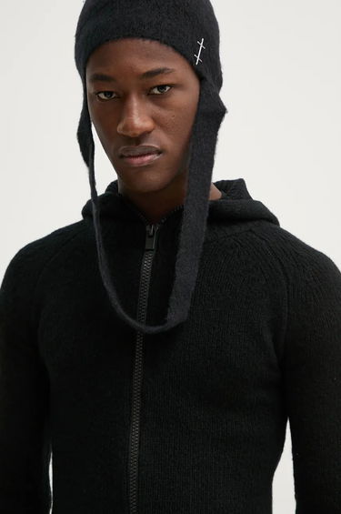 Шапка HELIOT EMIL Obelis Longline Beanie Черно | AW24_16_111_BLK01, 3