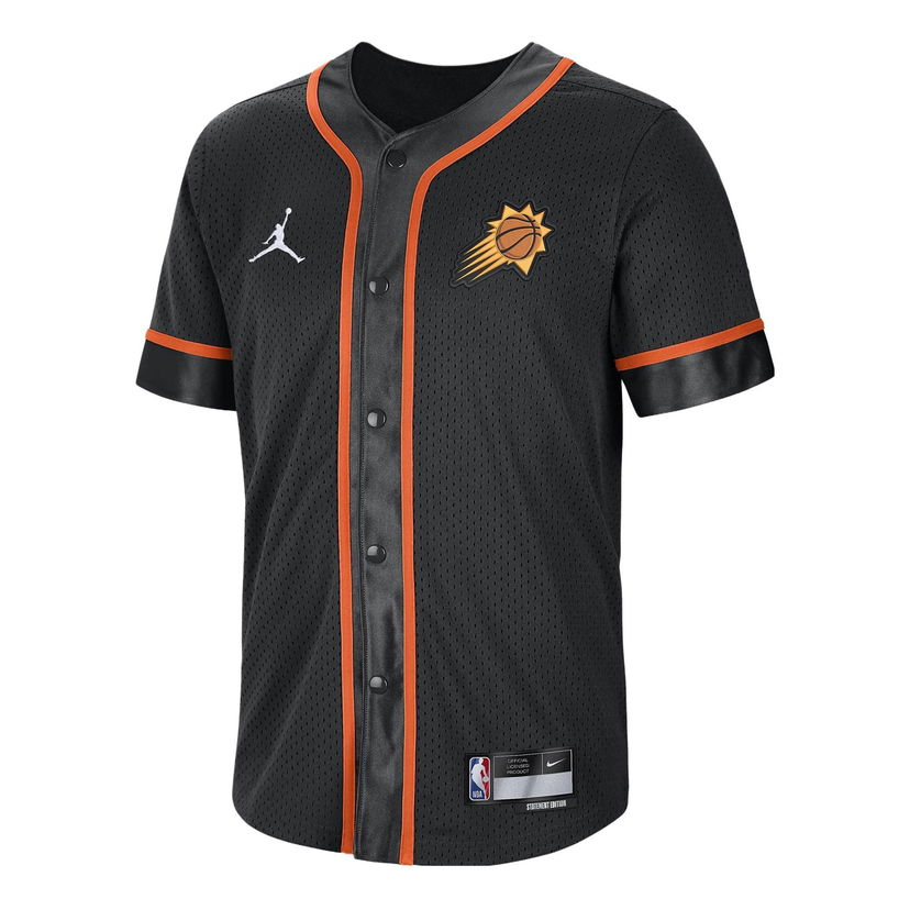 Фланелка Jordan Phoenix Suns Statement Edition Short-Sleeve Top Черно | DZ0431-010