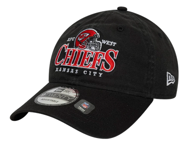 Шапка с козирка New Era NFL Kansas City Chiefs Helmet 9Twenty Adjustable Cap Черно | 60667634-60667634, 0