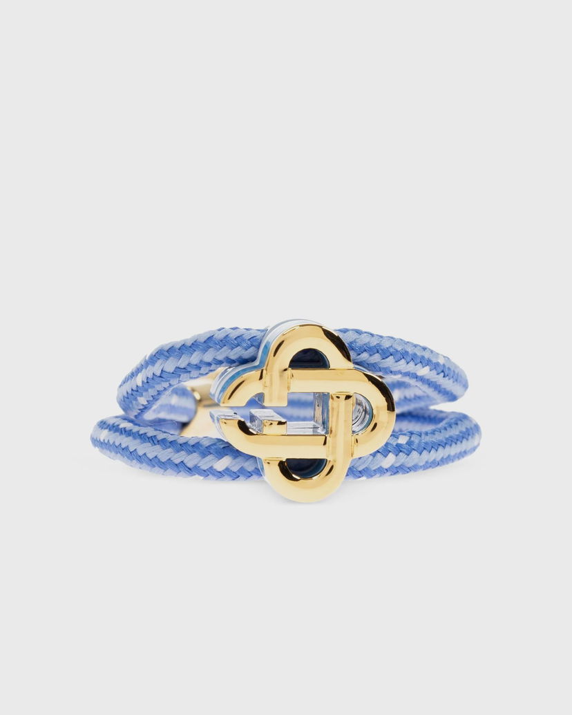 Гривна Casablanca Cord Bracelet with Clover Clasp Синьо | APF25-JW-294-03