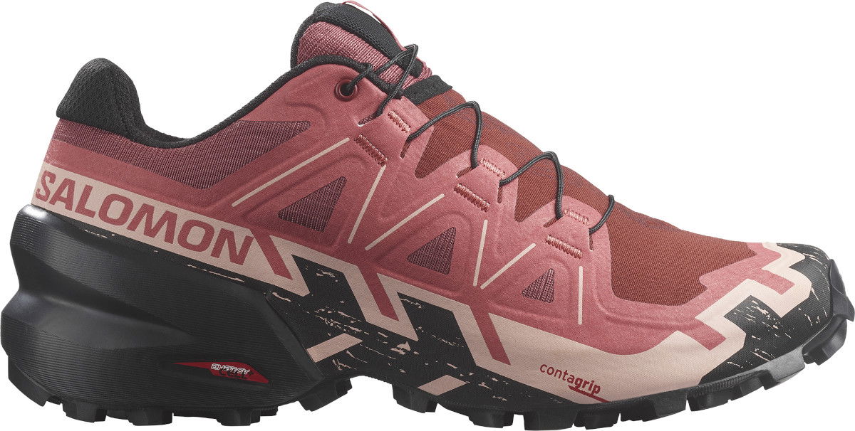 Кецове и обувки Salomon Trailová obuv Speedcross 6 Бургунди | l47301100, 0