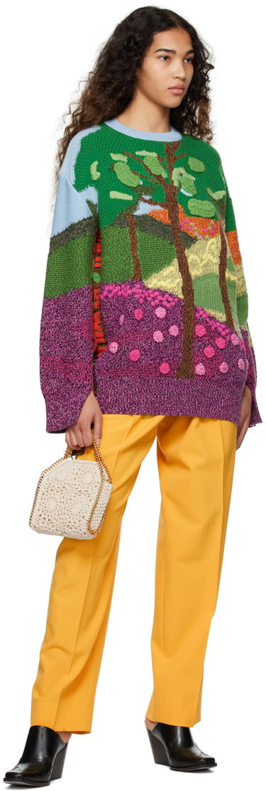Пуловер Stella McCartney Tree Of Life Knit Sweater Многоцветен | 6K03373S2384, 3