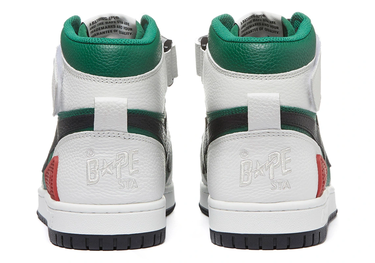 Кецове и обувки BAPE Block Sta High 2 Зелено | 001FWH801002I, 2