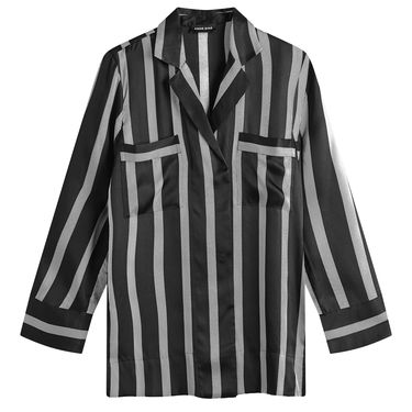 Риза Anine Bing Lynette Print Shirt, Size Medium Черно | A-07-10345-PRT31, 0