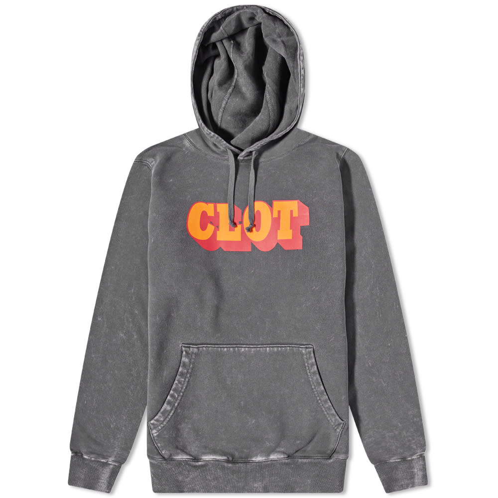 Суитчър CLOT Logo Popover Hoody Черно | CLHD22S30006-BLK, 0