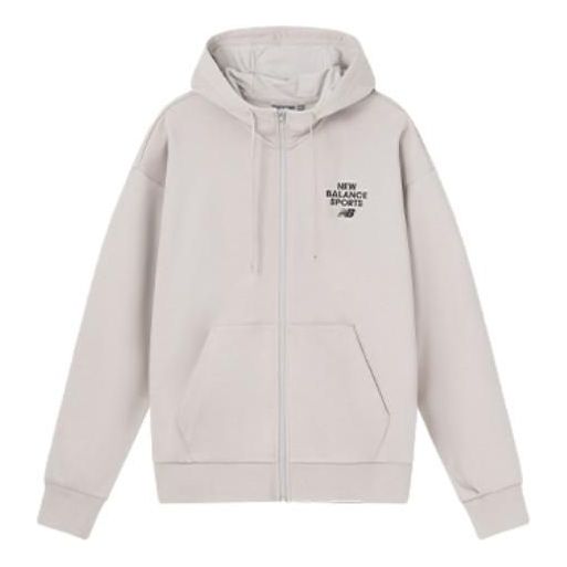 Суитчър New Balance Sportswear Hooded Jacket Сиво | 6DD12033-LBE, 0