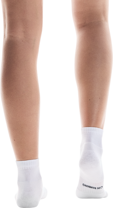 Чорапи On Running Core Run Mid Socks Бяло | 2uf10070069, 2