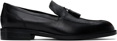 Кецове и обувки BOSS BOSS Tassel Leather Loafers Черно | 50531305, 0
