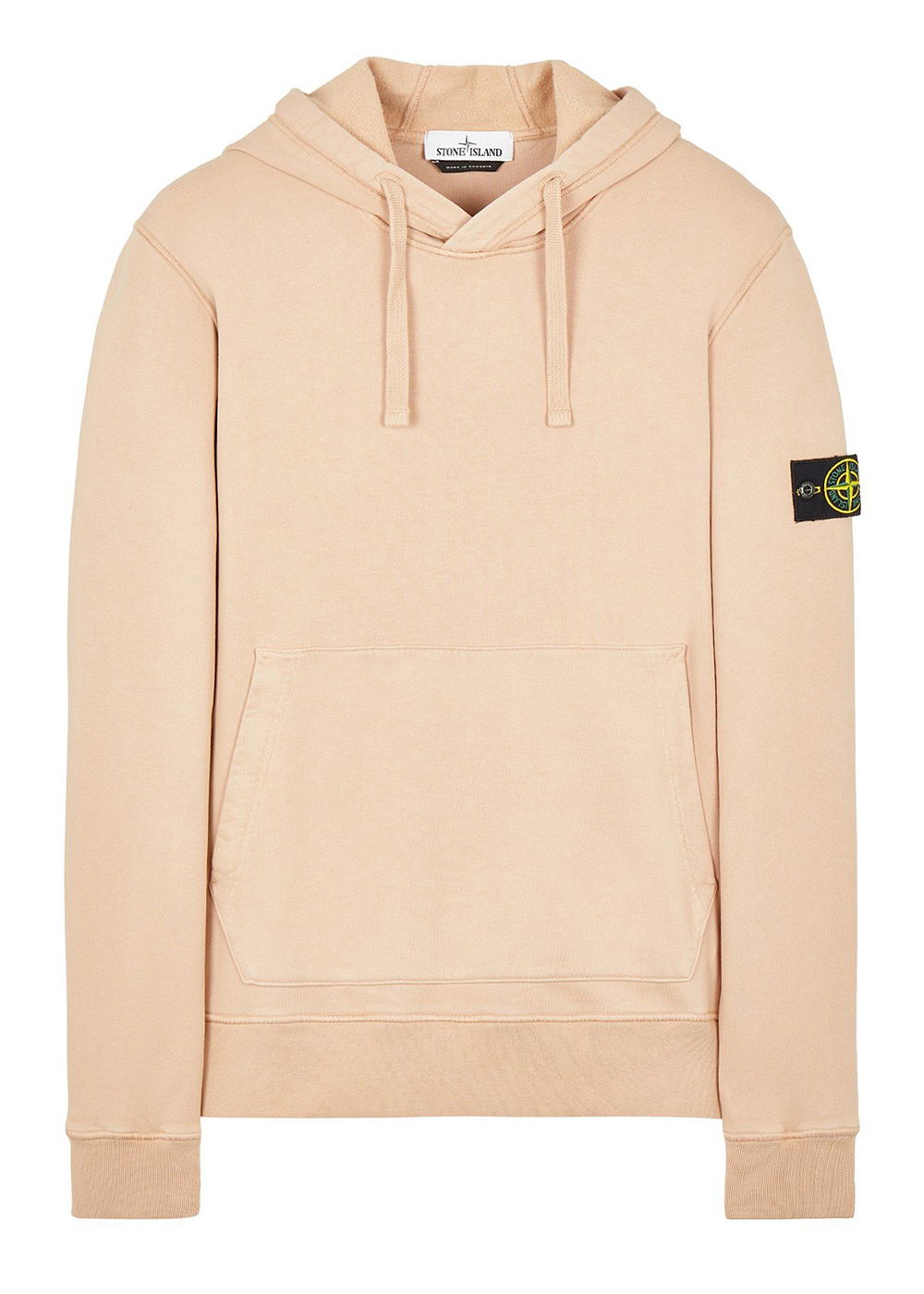 Суитчър Stone Island Brushed Cotton Fleece Hoodie Бежово | 751564120V0082-9415, 0