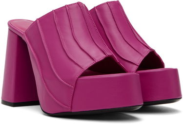 Pокля BY FAR BY FAR Brad Heeled Sandals Розово | 23PFBRAMFCHNAP, 3
